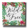 'Wild & Free Greenery' by Cindy Jacobs, Canvas Wall Art