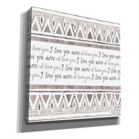Image of 'I Love You More' by Cindy Jacobs, Canvas Wall Art