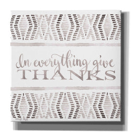 'In Everything Give Thanks' by Cindy Jacobs, Canvas Wall Art