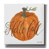 'Hello Fall Pumpkin' by Cindy Jacobs, Canvas Wall Art