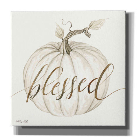 Image of 'Blessed Pumpkin' by Cindy Jacobs, Canvas Wall Art