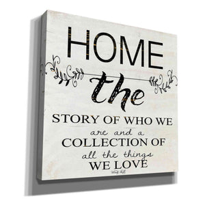 'Home - A Story of Who We Are' by Cindy Jacobs, Canvas Wall Art