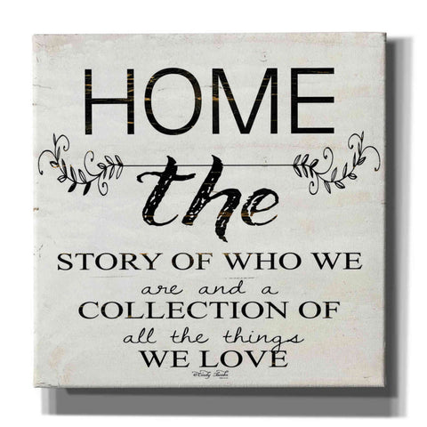 Image of 'Home - A Story of Who We Are' by Cindy Jacobs, Canvas Wall Art