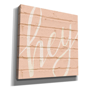 'Hey Pink' by Cindy Jacobs, Canvas Wall Art