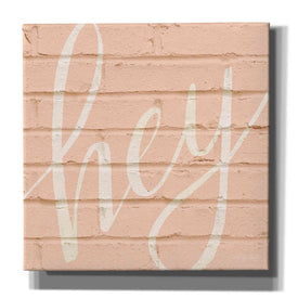 'Hey Pink' by Cindy Jacobs, Canvas Wall Art