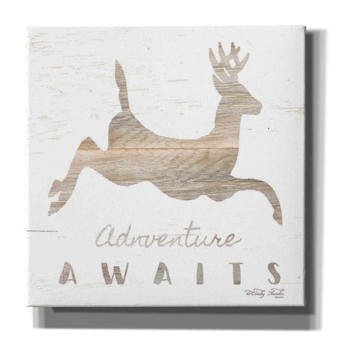 Image of 'Adventure Awaits Deer' by Cindy Jacobs, Canvas Wall Art