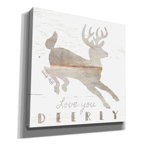 'Love You Deerly' by Cindy Jacobs, Canvas Wall Art