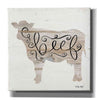 'Beef in Beige' by Cindy Jacobs, Canvas Wall Art