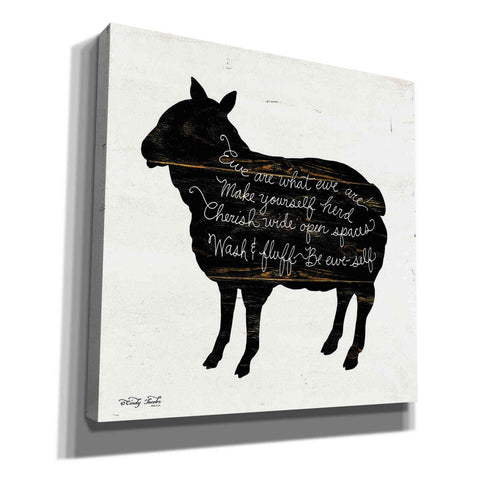 Image of 'Sheep - Make Yourself Herd' by Cindy Jacobs, Canvas Wall Art