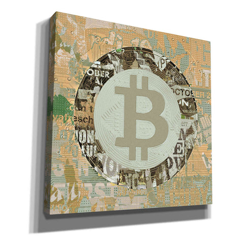 Image of 'Bitcoin Cryptocurrency 2-3' by Irena Orlov, Canvas Wall Art
