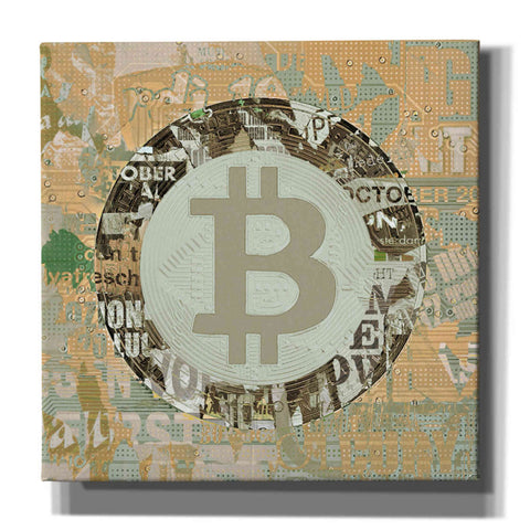 Image of 'Bitcoin Cryptocurrency 2-3' by Irena Orlov, Canvas Wall Art