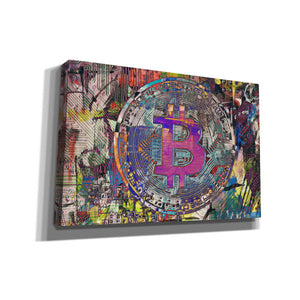 'Bitcoin Coin 1' by Irena Orlov, Canvas Wall Art