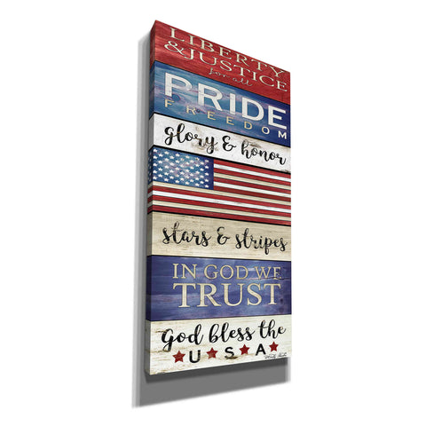 Image of 'God Bless the USA' by Cindy Jacobs, Canvas Wall Art