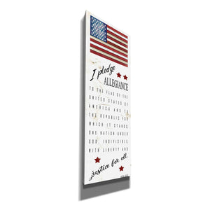 'I Pledge Allegiance' by Cindy Jacobs, Canvas Wall Art