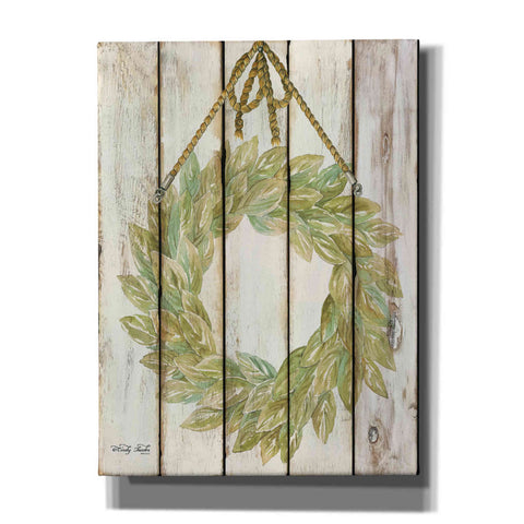 Image of 'Rope Hanging Wreath' by Cindy Jacobs, Canvas Wall Art