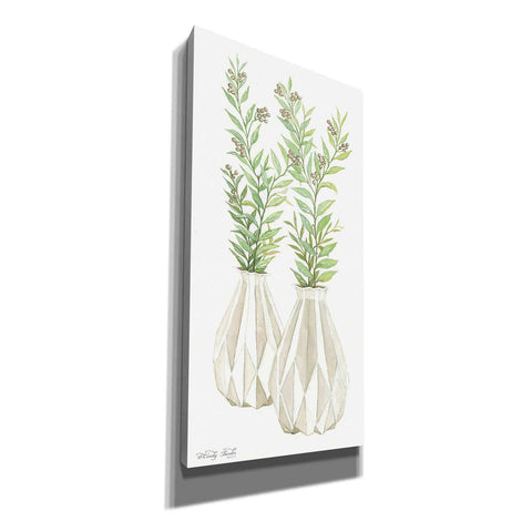 Image of 'Geometric Vase III' by Cindy Jacobs, Canvas Wall Art