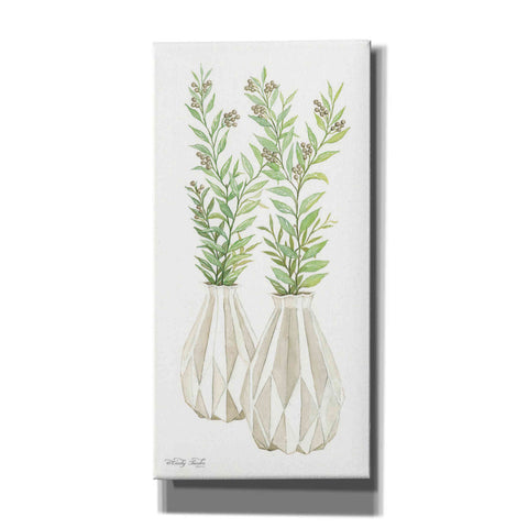Image of 'Geometric Vase III' by Cindy Jacobs, Canvas Wall Art