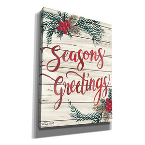 'Seasons Greetings' by Cindy Jacobs, Canvas Wall Art