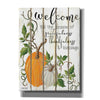 'Welcome Fall' by Cindy Jacobs, Canvas Wall Art