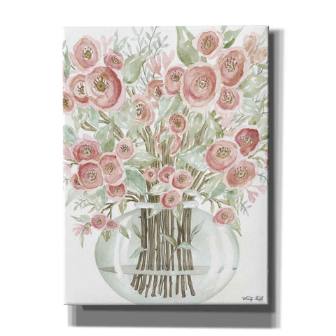 Image of 'Blush Roses' by Cindy Jacobs, Canvas Wall Art