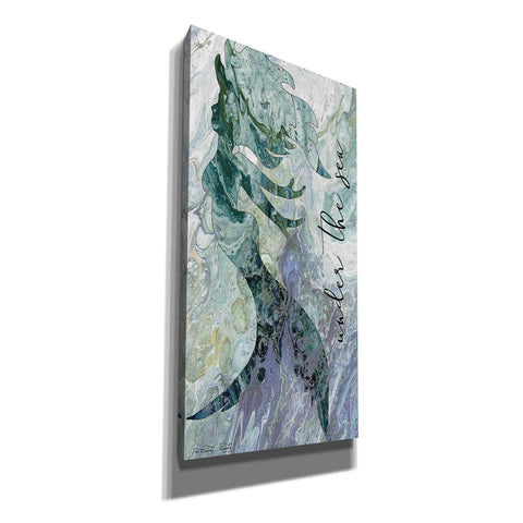 'Mermaid Under the Sea' by Cindy Jacobs, Canvas Wall Art