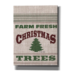 'Farm Fresh Christmas Trees' by Cindy Jacobs, Canvas Wall Art