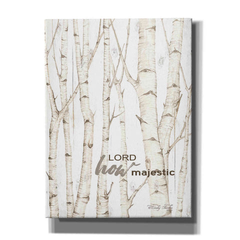 Image of 'Lord How Majestic' by Cindy Jacobs, Canvas Wall Art