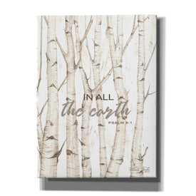 'In All the Earth' by Cindy Jacobs, Canvas Wall Art
