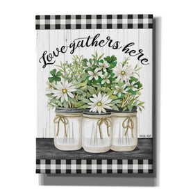 'Love Gathers Here' by Cindy Jacobs, Canvas Wall Art