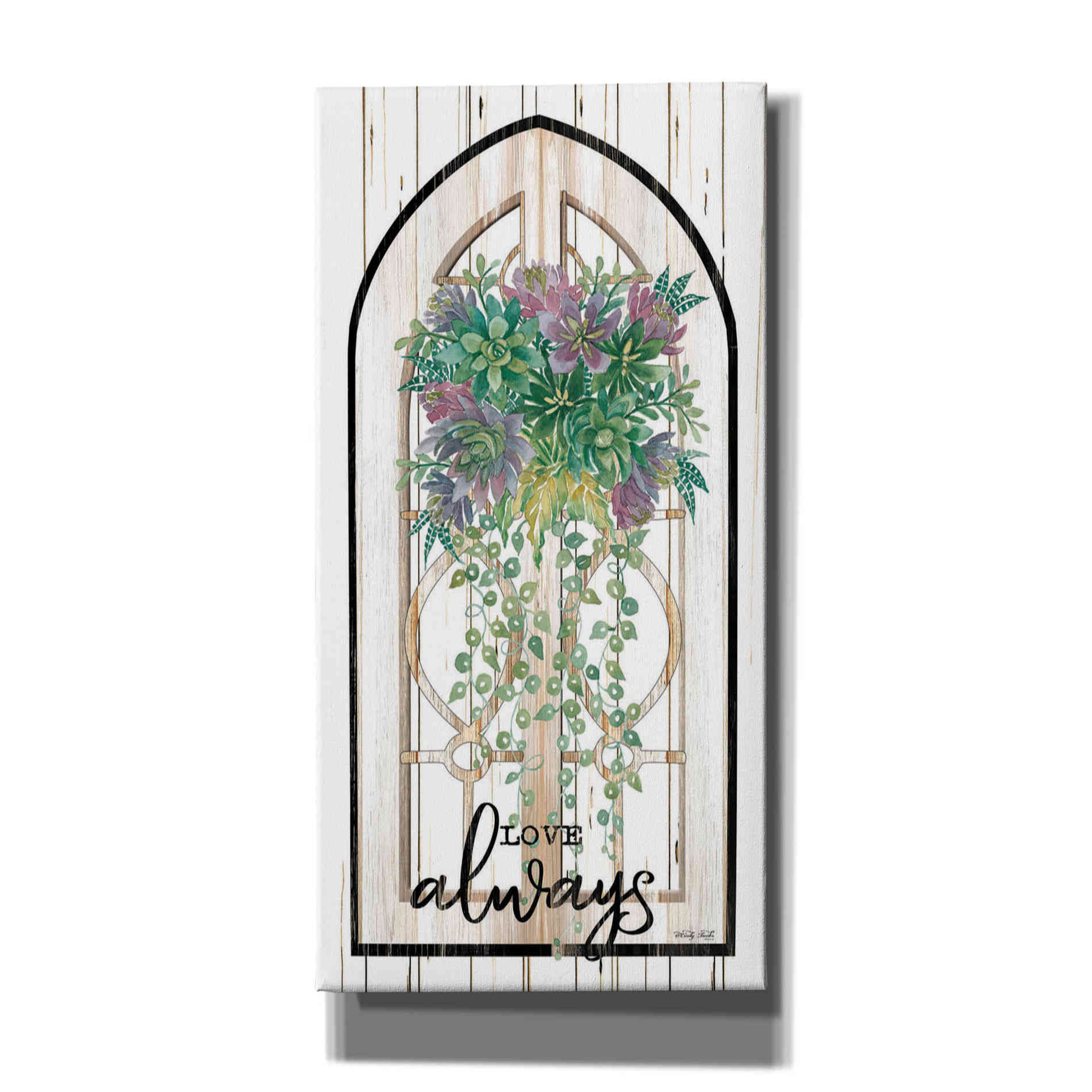 'Love Always' by Cindy Jacobs, Canvas Wall Art