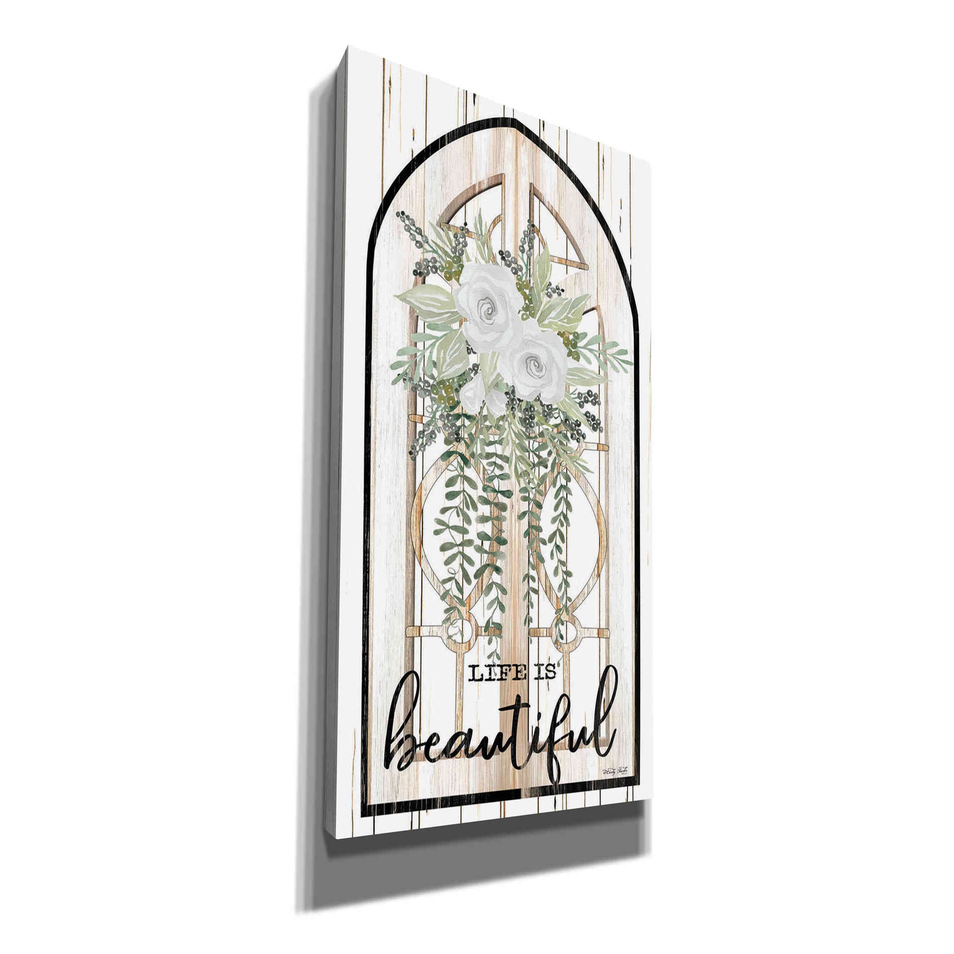 'Life is Beautiful' by Cindy Jacobs, Canvas Wall Art