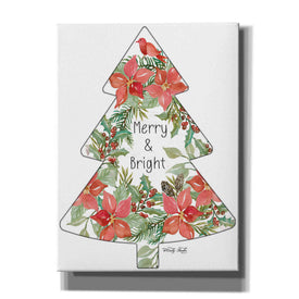 'Merry & Bright Tree' by Cindy Jacobs, Canvas Wall Art