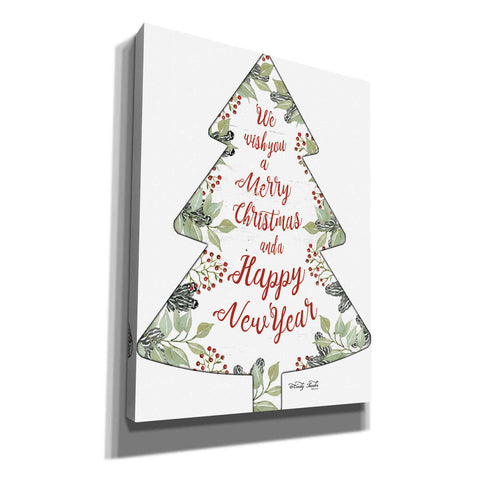 Image of 'Merry Christmas Wishes Tree' by Cindy Jacobs, Canvas Wall Art