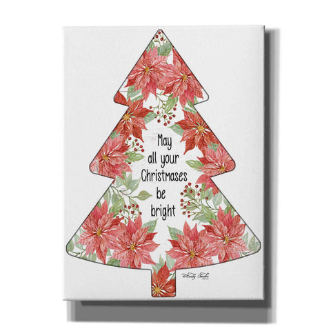 Image of 'Christmases Be Bright Tree' by Cindy Jacobs, Canvas Wall Art