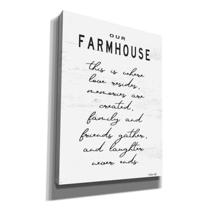 'Our Farmhouse' by Cindy Jacobs, Canvas Wall Art