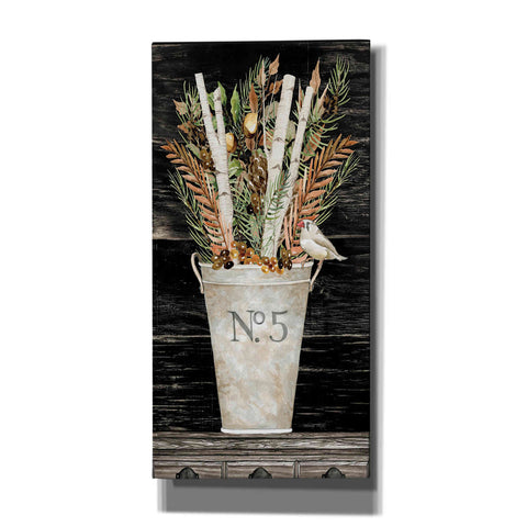 Image of 'No. 5 Fall Flowers and Birch 2' by Cindy Jacobs, Canvas Wall Art