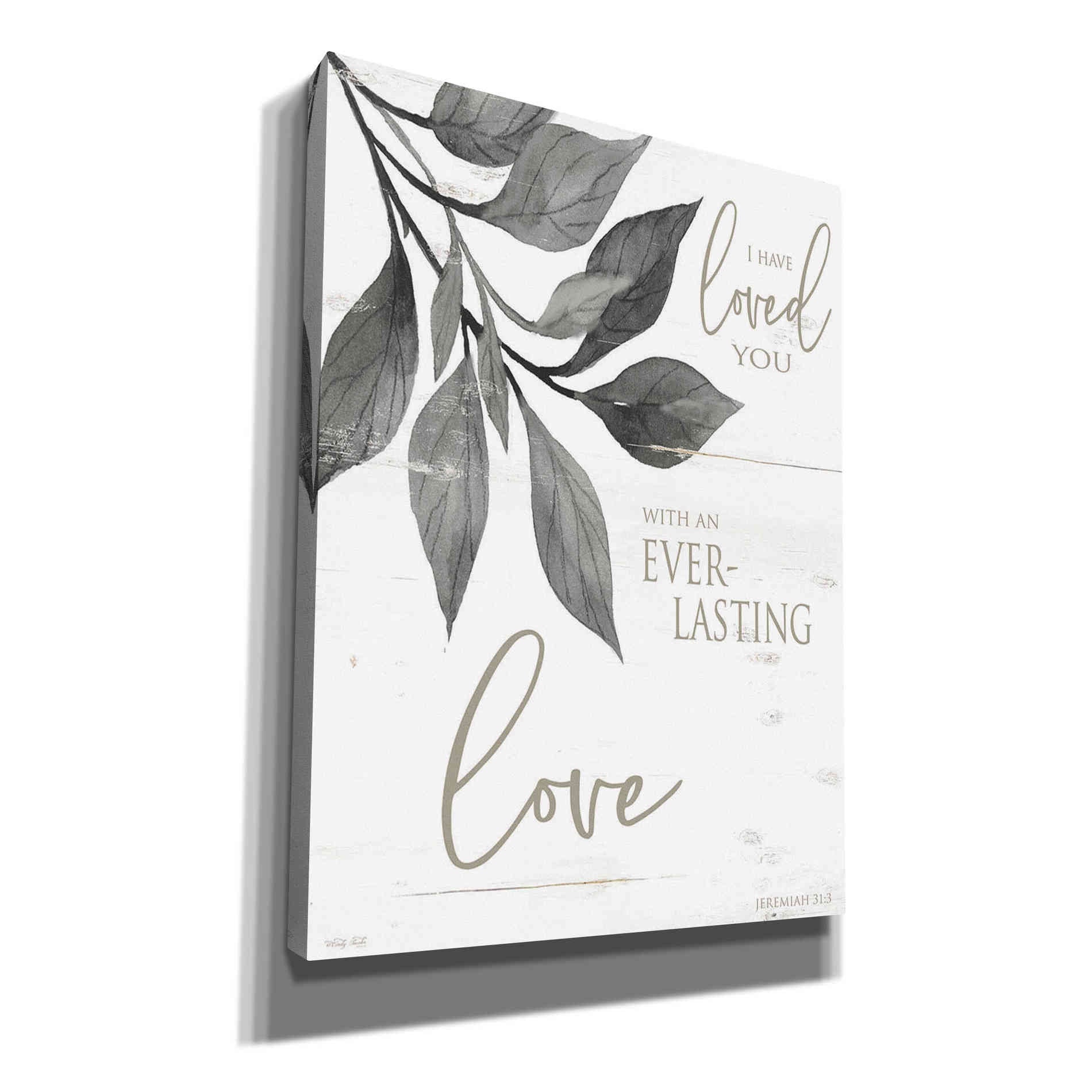 'I Have Loved You' by Cindy Jacobs, Canvas Wall Art