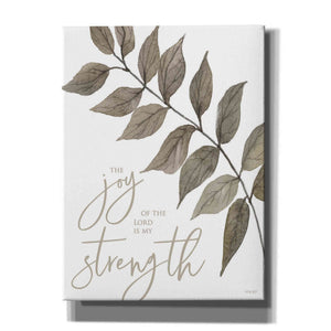 'The Lord is My Strength' by Cindy Jacobs, Canvas Wall Art