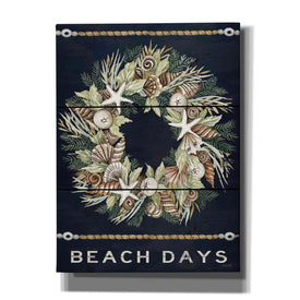 'Beach Days Shell' by Cindy Jacobs, Canvas Wall Art