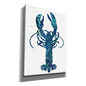 'Bright Lobster Blue' by Cindy Jacobs, Canvas Wall Art