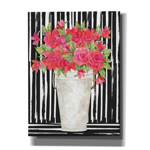 Image of 'Fuchsias I' by Cindy Jacobs, Canvas Wall Art