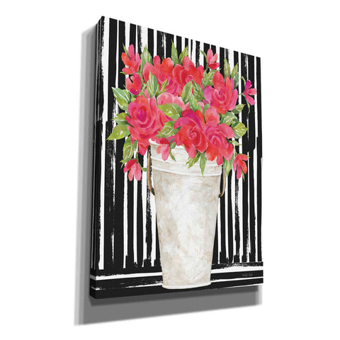 Image of 'Fuchsias II' by Cindy Jacobs, Canvas Wall Art