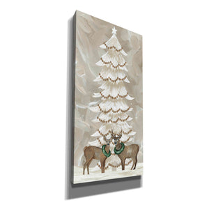 'Winter Whisper Christmas Deer' by Cindy Jacobs, Canvas Wall Art