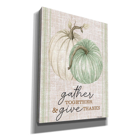 Image of 'Grain Sack Gather and Give Thanks' by Cindy Jacobs, Canvas Wall Art