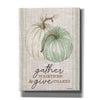 'Grain Sack Gather and Give Thanks' by Cindy Jacobs, Canvas Wall Art