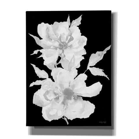 Image of 'Black & White Flowers I' by Cindy Jacobs, Canvas Wall Art