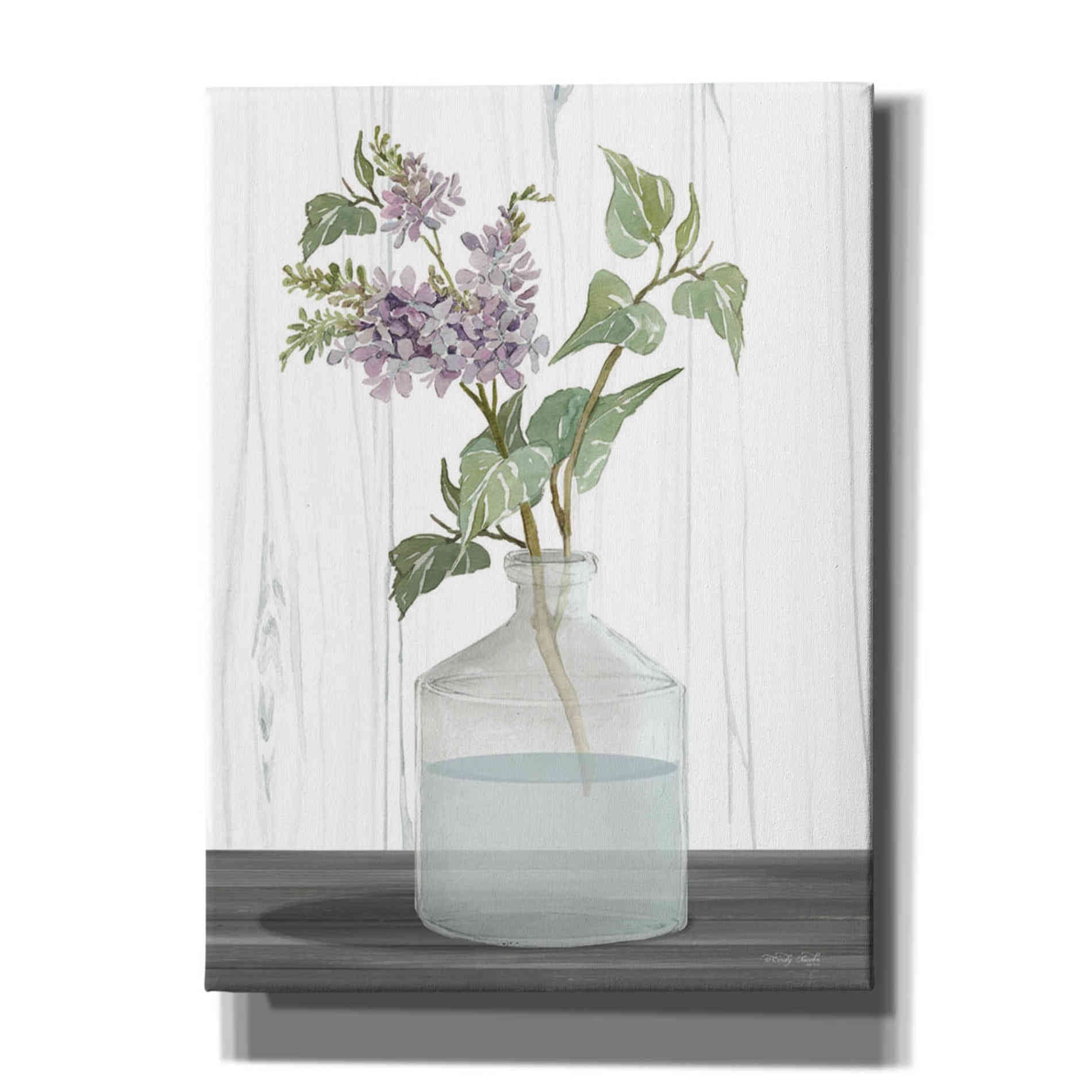 'Lilacs IV' by Cindy Jacobs, Canvas Wall Art