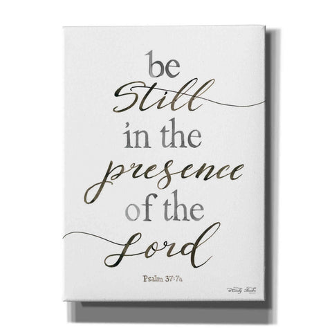 Image of 'Be Still in the Presence of the Lord' by Cindy Jacobs, Canvas Wall Art