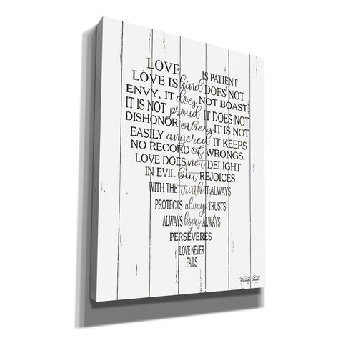 Image of 'Love is Patient II' by Cindy Jacobs, Canvas Wall Art