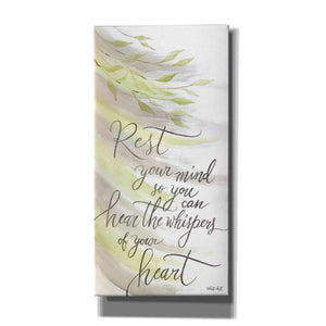 'Rest Your Mind' by Cindy Jacobs, Canvas Wall Art